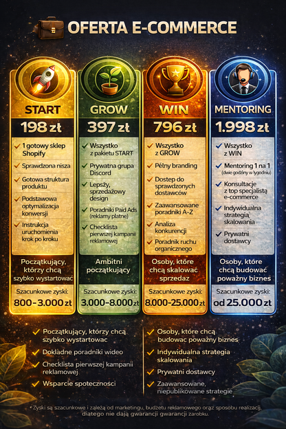 Sklep internetowy - DropScale